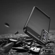 Kép 9/9 - Carbon Case Flexible TPU Cover for Samsung Galaxy S22 black