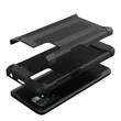 Kép 4/8 - Hybrid Armor Case Tough Rugged Cover for Xiaomi Redmi 10 black