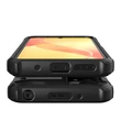 Kép 6/8 - Hybrid Armor Case Tough Rugged Cover for Xiaomi Redmi 10 black