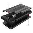 Kép 6/7 - Hybrid Armor Case Tough Rugged Cover for Samsung Galaxy A03s black