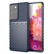 Kép 1/12 - Thunder Case flexible armored cover for Samsung Galaxy S22 Ultra blue