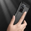 Kép 3/9 - Carbon Case Flexible Cover Sleeve for Xiaomi Redmi Note 11 black