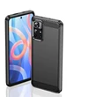 Kép 7/9 - Carbon Case Flexible Cover Sleeve for Xiaomi Redmi Note 11 black
