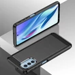 Kép 6/9 - Carbon Case Flexible Cover Sleeve Motorola Moto G51 5G black