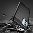 Kép 7/9 - Carbon Case Flexible Cover Sleeve Motorola Moto G51 5G black