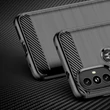 Kép 2/9 - Carbon Case Flexible case cover Motorola Moto G Power 2022 black
