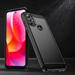Kép 5/9 - Carbon Case Flexible case cover Motorola Moto G Power 2022 black