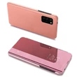 Kép 1/8 - Clear View Case for Samsung Galaxy A03s (166.5) pink