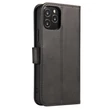 Kép 2/9 - Magnet Case elegant case cover Huawei nova 8 black cover with stand function