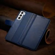 Kép 7/20 - Magnet Case Elegant Case Cover Flip Cover Samsung Galaxy S22 + (S22 Plus) Blue