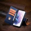 Kép 8/20 - Magnet Case Elegant Case Cover Flip Cover Samsung Galaxy S22 + (S22 Plus) Blue
