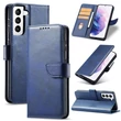 Kép 10/20 - Magnet Case Elegant Case Cover Flip Cover Samsung Galaxy S22 + (S22 Plus) Blue