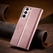 Kép 14/15 - Magnet Case Elegant Case Cover Flip Cover Samsung Galaxy S22 + (S22 Plus) Pink