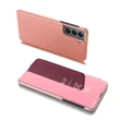 Kép 1/8 - Clear View Case flip cover for Samsung Galaxy S22 pink