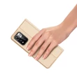 Kép 8/11 - Dux Ducis Skin Pro Holster Case Cover Flip Poco M4 Pro 5G gold