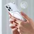 Kép 12/24 - Baseus Magnetic Phone Case iPhone 13 Pro (6.1" 2021) transparent