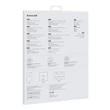 Kép 24/27 - Baseus Tempered Glass iPad Mini (2021) 8.3" transparent