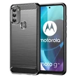 Kép 1/8 - Carbon Case Flexible Cover Sleeve Motorola Moto G71 5G black