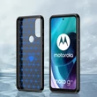 Kép 4/8 - Carbon Case Flexible Cover Sleeve Motorola Moto G71 5G black