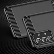 Kép 2/7 - Carbon Case Flexible TPU cover for Samsung Galaxy A73 black