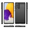 Kép 5/7 - Carbon Case Flexible TPU cover for Samsung Galaxy A73 black