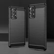 Kép 7/7 - Carbon Case Flexible TPU cover for Samsung Galaxy A73 black