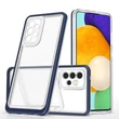Kép 1/7 - Clear 3in1 Case for Samsung Galaxy A33 5G Frame Gel Cover Blue