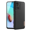 Kép 1/16 - Dux Ducis Fino case cover covered with nylon material Xiaomi Redmi 10 black