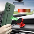 Kép 11/14 - Wozinsky Kickstand Case Silicone Stand Cover for Xiaomi Redmi 10 Black