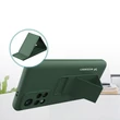 Kép 9/14 - Wozinsky Kickstand Case silicone stand cover for Xiaomi Redmi 10 navy blue