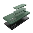 Kép 10/14 - Wozinsky Kickstand Case silicone stand cover for Samsung Galaxy S22 Ultra red