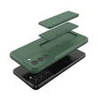 Kép 10/14 - Wozinsky Kickstand Case Silicone Stand Cover for Samsung Galaxy S21 FE Black