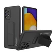 Kép 1/14 - Wozinsky Kickstand Case silicone stand cover for Samsung Galaxy A73 black