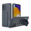 Kép 1/14 - Wozinsky Kickstand Case silicone stand cover for Samsung Galaxy A73 navy blue