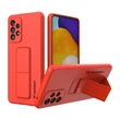 Kép 1/14 - Wozinsky Kickstand Case silicone stand cover for Samsung Galaxy A73 red