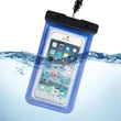 Kép 8/8 - Waterproof pouch phone purse on the pool orange