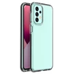 Kép 1/4 - Spring Case case for Samsung Galaxy A23 silicone cover with frame black