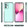 Kép 2/4 - Spring Case case for Samsung Galaxy A23 silicone cover with frame black