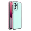 Kép 1/4 - Spring Case for Samsung Galaxy A23 silicone cover with frame light pink