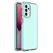 Kép 1/4 - Spring Case for Samsung Galaxy A23 silicone cover with frame light blue