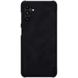 Kép 14/20 - Nillkin Qin leather holster case for Samsung Galaxy A13 5G black