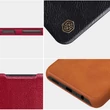 Kép 9/21 - Nillkin Qin Leather Holster Case for Samsung Galaxy A13 5G red