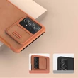 Kép 17/18 - Nillkin Qin leather holster for Samsung Galaxy A73 black