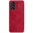 Kép 2/19 - Nillkin Qin leather holster for Samsung Galaxy A73 red