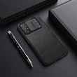 Kép 9/19 - Nillkin Qin leather holster for Samsung Galaxy A73 red