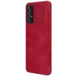 Kép 15/19 - Nillkin Qin leather holster for Samsung Galaxy A73 red