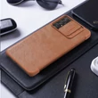 Kép 11/19 - Nillkin Qin leather holster for Samsung Galaxy A73 brown