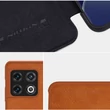 Kép 4/20 - Nillkin Qin leather holster for OnePlus 10 Pro black