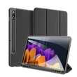 Kép 1/5 - DUX DUCIS DOMO GALAXY Tab S7 / Tab S8 FEKETE