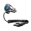 Kép 5/10 - Joyroom JR-CL07 72W 3 az 1-ben autós töltő 1,6 m USB-C kábellel – Fekete